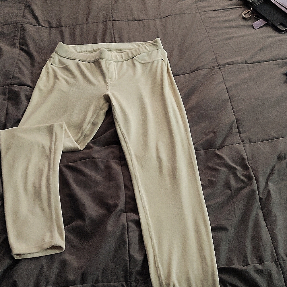 Nice stretch corduroy look/style but not as heavy or thick.